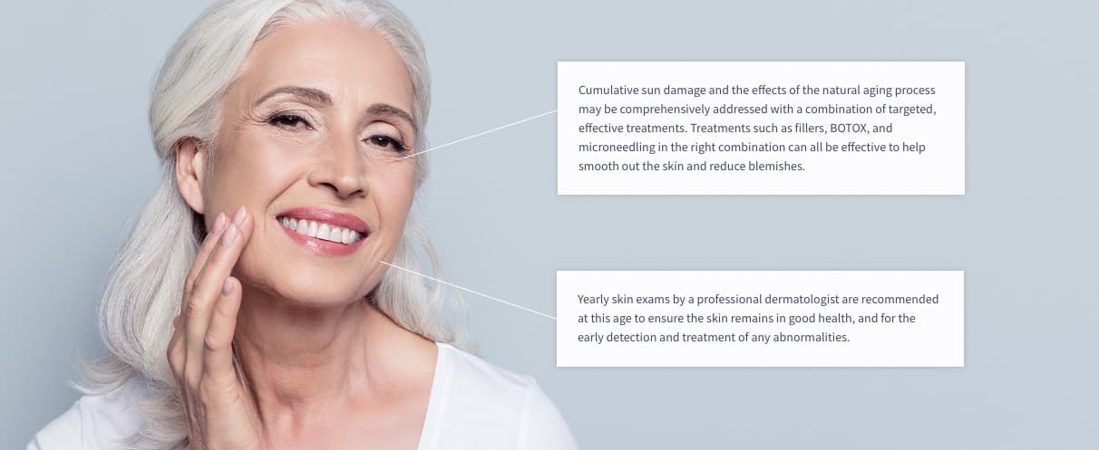Skincare ages 50+